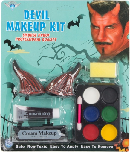 Hudičev make-up komplet za noč čarovnic