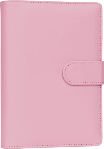 Notique tedenski planer z obročnim sistemom 2027 z zamenljivimi listi, pudrasto rožnat, 12,5 × 19 cm