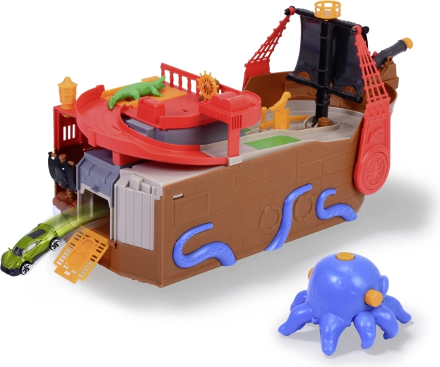 Avtomobilska steza skrita v palubi