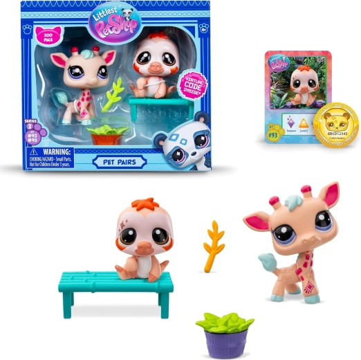 Hasbro Littlest Pet Shop Pet Zoo set figuric in dodatkov