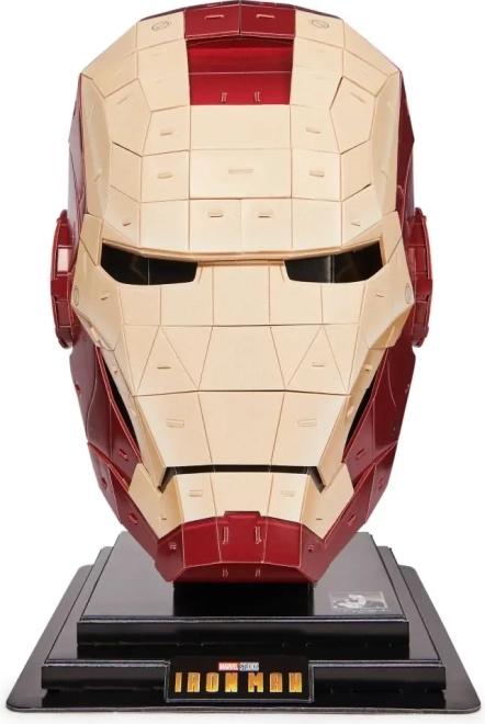 4D Build čelada Iron Mana – sestavljanka 3D puzzle na stojalu
