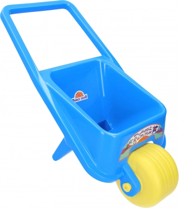 Otroško plastično samokolnico 46 cm – modra