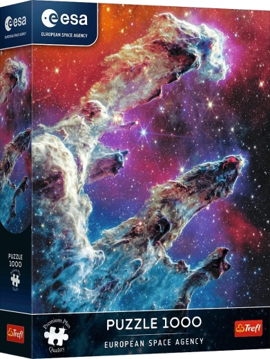 Trefl Puzzle Premium Plus Evropska vesoljska agencija: Stebri stvarjenja, 1000 kosov
