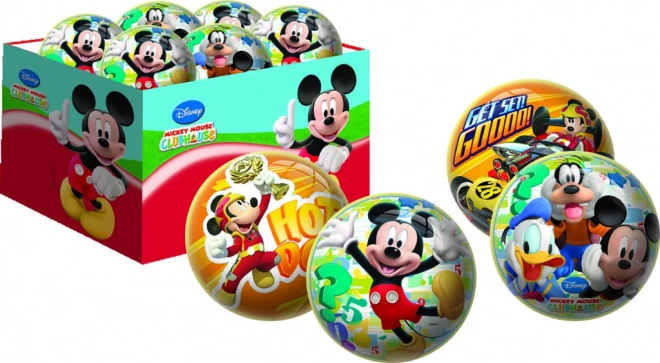 Gumijasta žoga z motivom Disney Mickey Mouse 15 cm