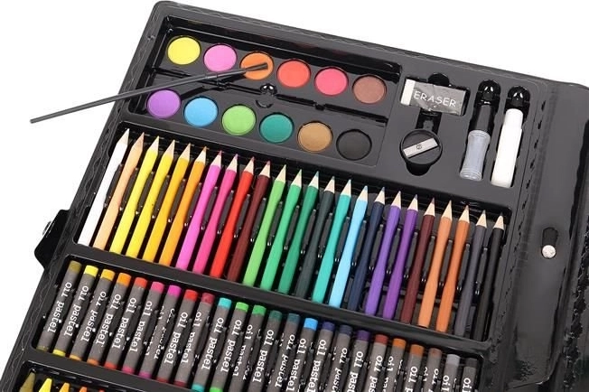 Clear compartments for quick access and organization