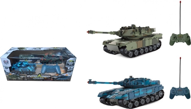 RC bojni tank z infrardečim sistemom 2,4 GHz