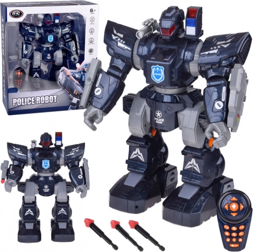 rc policijski robot – daljinsko voden, pleše in strelja