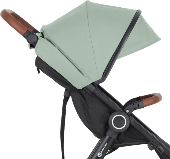 Petite&Mars strehica za voziček Street+/Street2 iron green