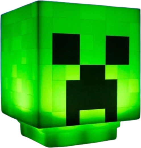 Otroška svetilka Minecraft Creeper z zvokom