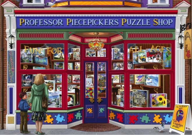 Sestavljanka Bluebird Professor Puzzle Shop 1500 kosov