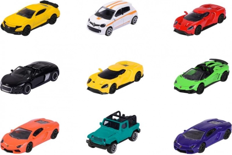 13 različnih kovinskih modelov