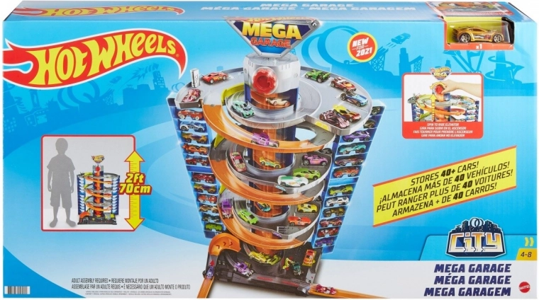 Hot Wheels City zaviti megagarāža