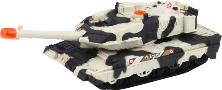 Tank z lučmi, zvoki in vrtljivim stolpom