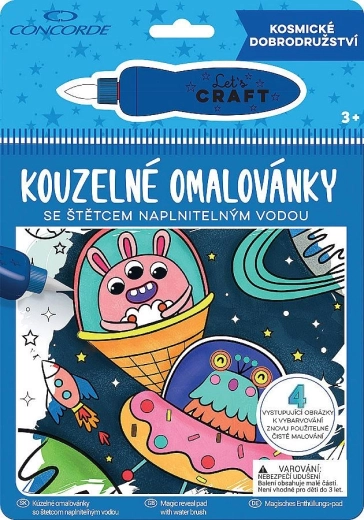 Čarobne pobarvanke Concorde – vesoljska pustolovščina