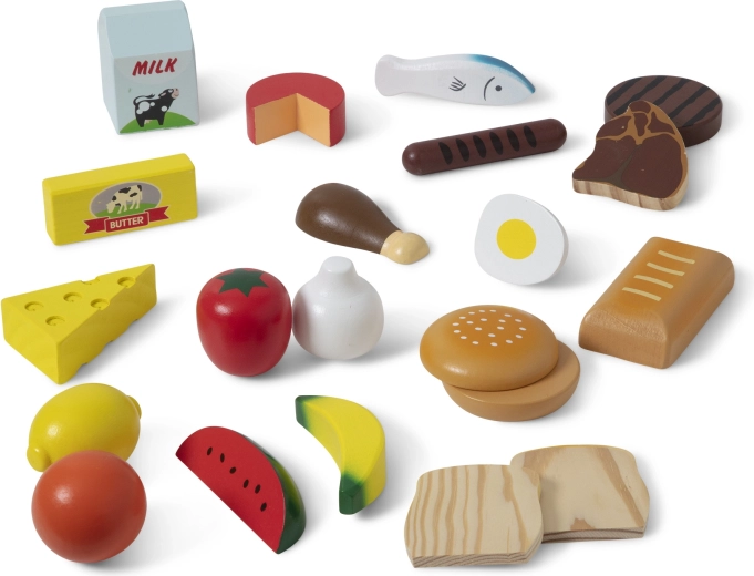 Vzdržljivi leseni kosi za majhne roke