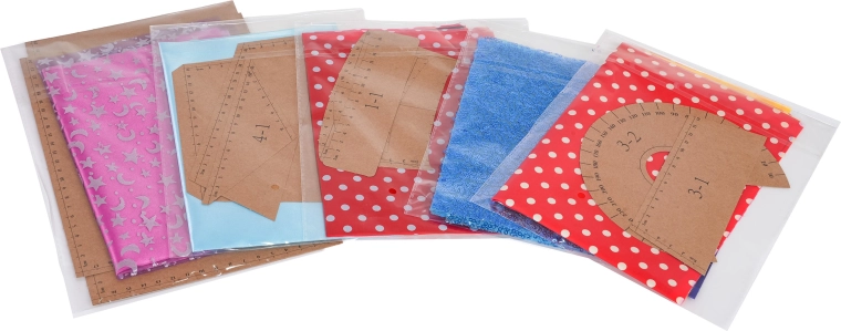 Predrezane tkanine in papirnati kroji