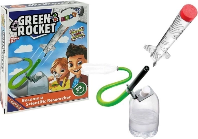 DIY raketa za izobraževanje na tlačen zrak