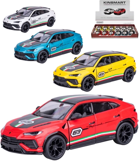 Kinsmart Lamborghini Urus Performante kovinski model avtomobila 13 cm (1:34) - 1 kos