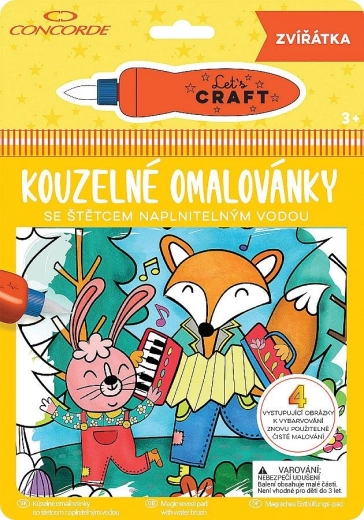 Čarobne pobarvanke CONCORDE – živalice