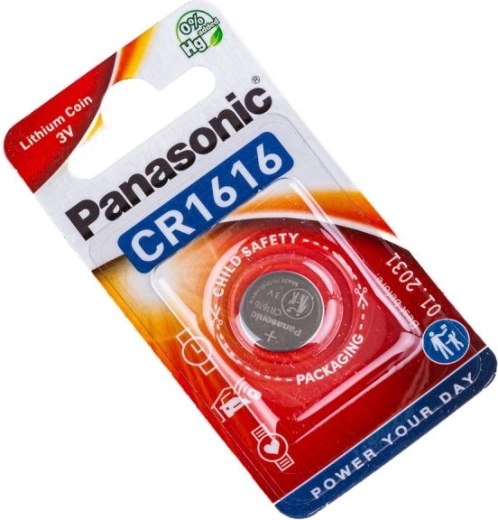 Litijeva gumbna baterija Panasonic CR1616 3 V - 1 kos