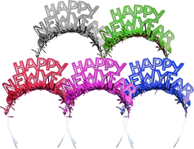 Novoletni naglavni trakovi Happy New Year