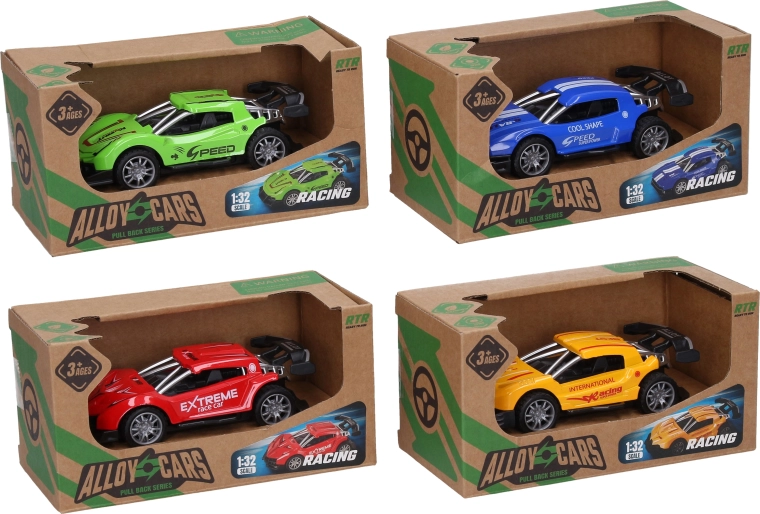 Metal Pull-Back Racing Buggy - 1 piece