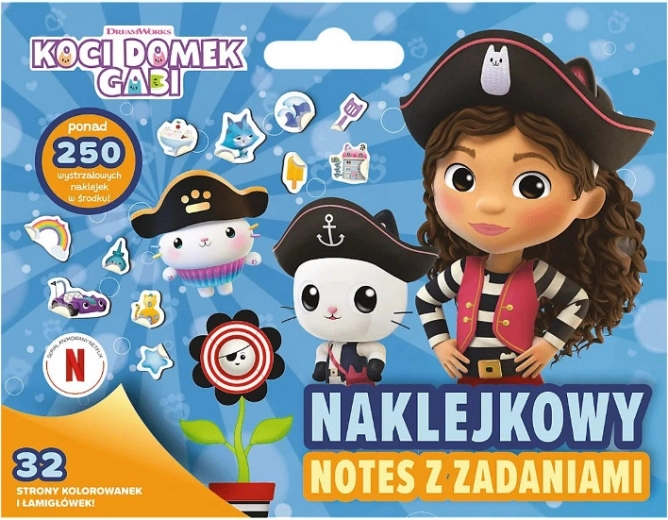Gabijina čarobna hišica – nalepkovni zvezek z nalogami