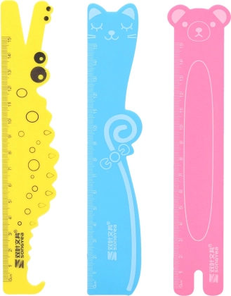 Ravnilo v obliki živalce 15 cm