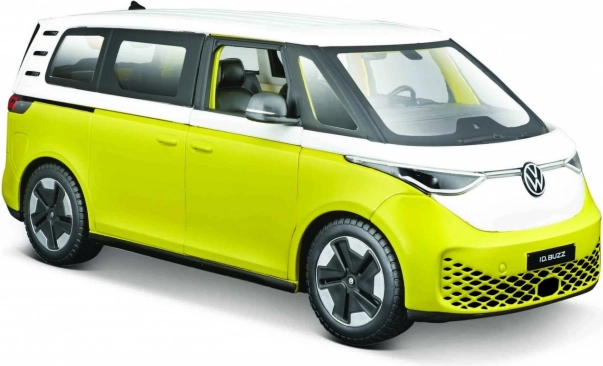 Model kovinskega avtomobila Volkswagen 2023 ID. Buzz rumen 1:24