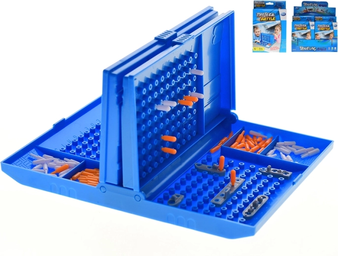 Igra Ladje v plastičnem zaboju 18 × 14,5 cm