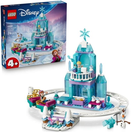 Lego Disney Frozen Elzin ledeni grad in vožnja po snegu (43281)