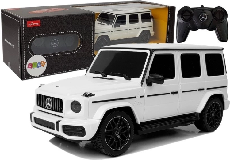 Mercedes AMG G63 daljinsko vodeni R/C avto 1:24 bel 2.4 G