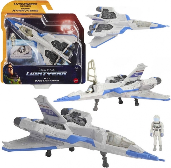 Mattel vesoljska ladja Buzz Lightyear Hyperspeed s figurico – XL-01