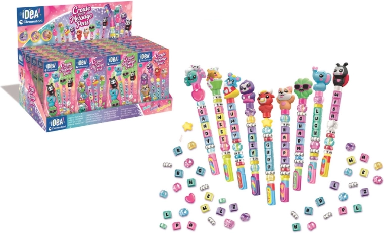 Mini tovarna pisal s sporočilom