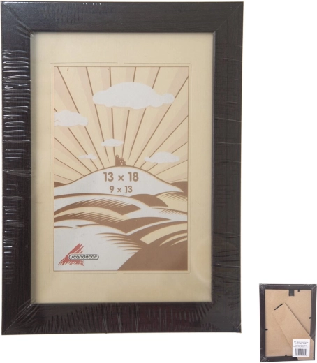 Lesen fotookvir rjav 13 × 18 cm