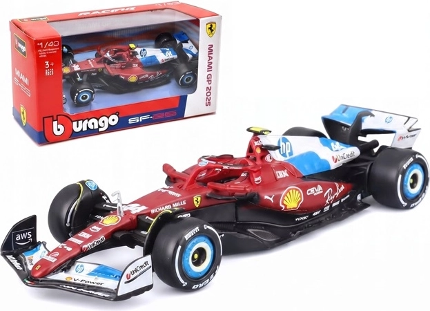 Bburago zbirateljski model Ferrari SF-25 Lewis Hamilton 44 1:43
