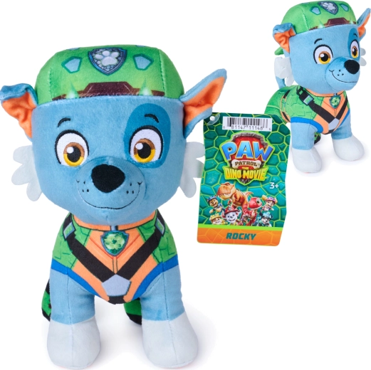 Spin Master PAW Patrol Dino film plišasta igrača Rocky 20 cm - 1 kos