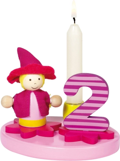 Birthday ring with interchangeable numbers - 1 piece