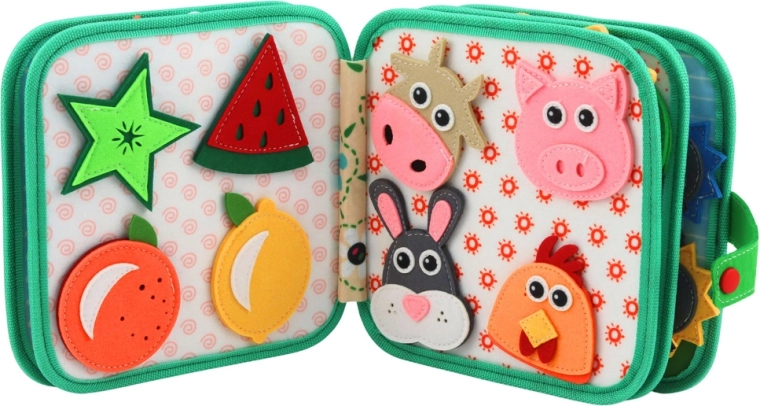 Učenje barv, oblik in živali skozi igro