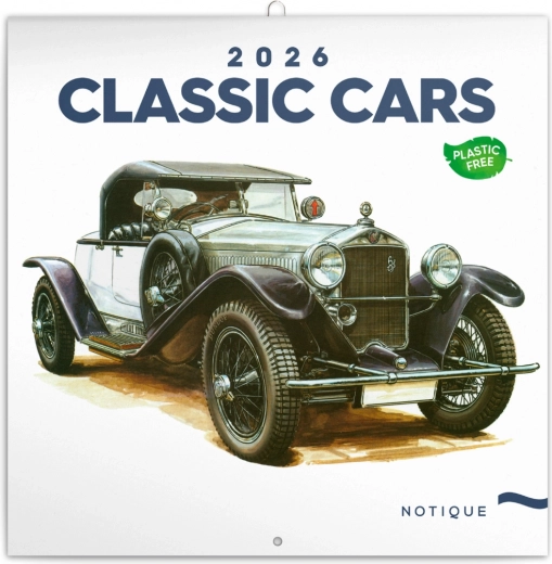 Beležni koledar Classic Cars - Václav Zapadlík, 2026