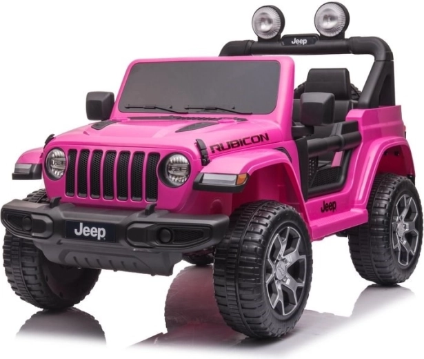 Otroški električni avtomobilček BABY MIX JEEP WRANGLER RUBICON roza