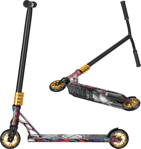 Dizajn Spider z zlatimi detajli