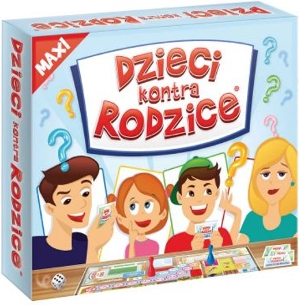 Otroci proti staršem Maxi – družabna kvizna igra