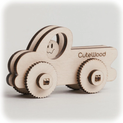 CuteWood lesena 3D sestavljanka Pick-up