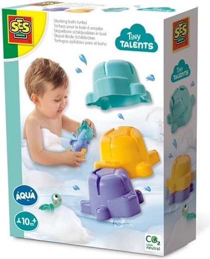 SES Creative Tiny Talents igrače za kopanje – zložljive želvice