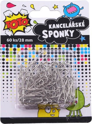 Pisani pisarniški sponki 28 mm