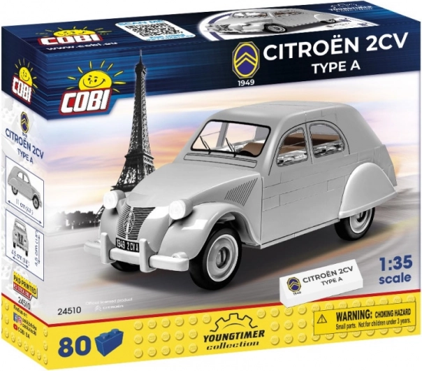Stavebnica Citroën 2CV Tip A 1949