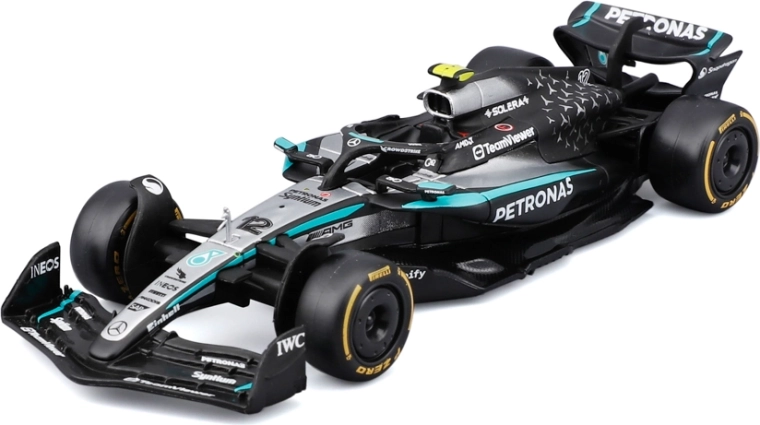 Model F1 Bburago Mercedes‑AMG Petronas W16 2025 Kimi Antonelli 1:43