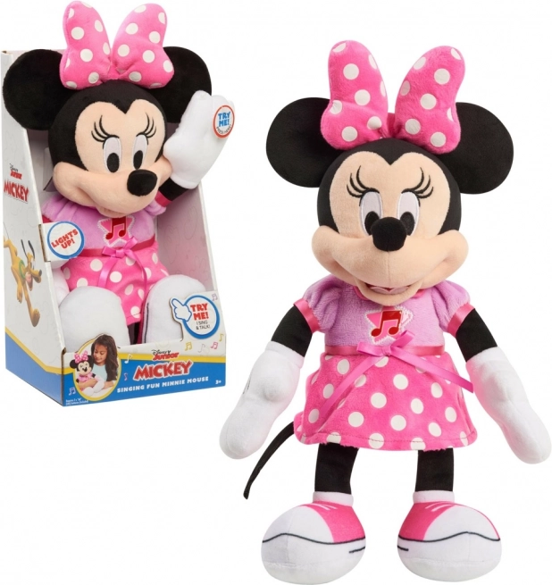 Pevajoča plišasta Minnie Mouse
