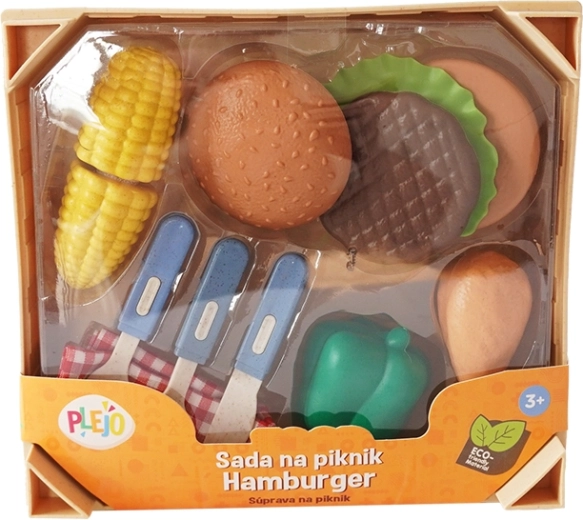 PLEJO piknik set s hamburgerjem